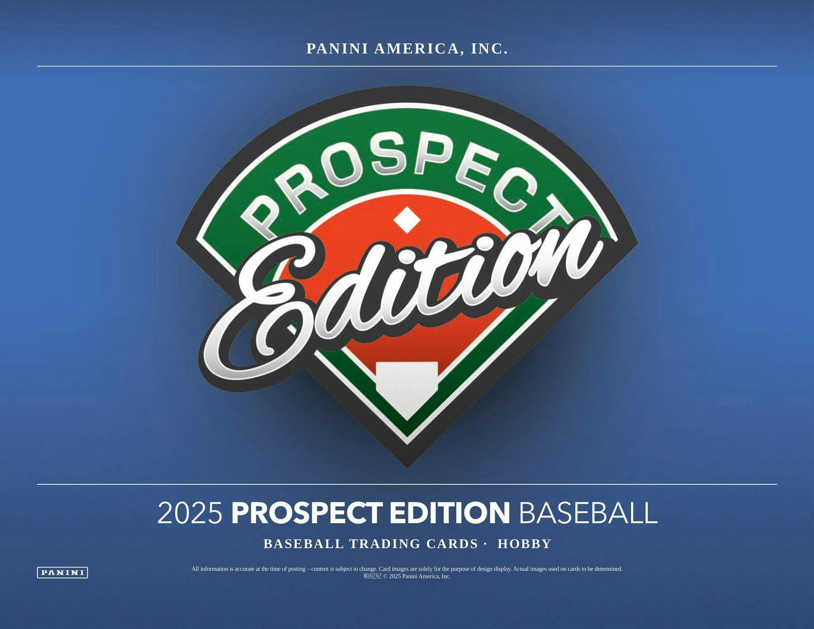 2025 Panini Prospect Edition Baseball  Hobby Pack