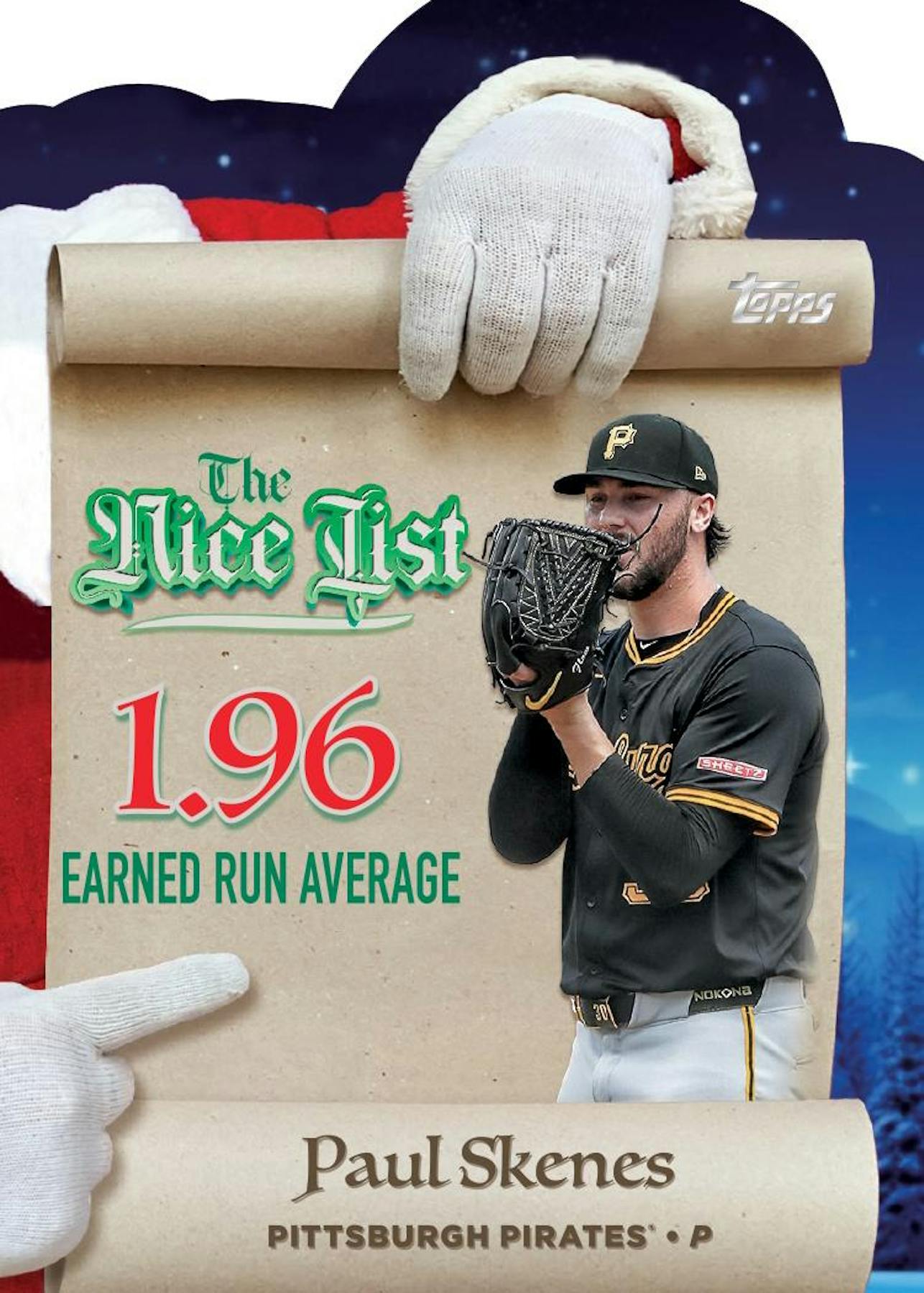 2025 Topps Baseball Holiday Tin