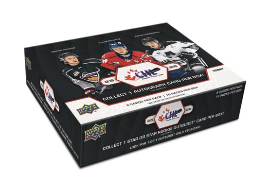 2025-26 Upper Deck CHL Hobby Box