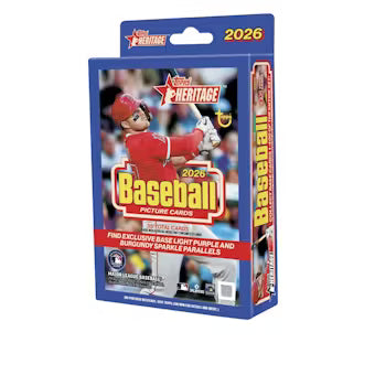 2026 Topps Heritage Baseball Hanger Box