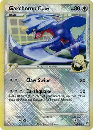 Garchomp C (League Promo) (60/147) Reverse Holofoil [League & Championship Cards] - Promo