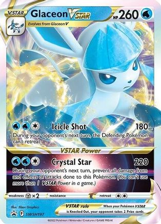 Glaceon VSTAR (SWSH197/307) Holofoil [SWSH Sword & Shield Promo Cards] - Promo