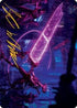 Enormous Energy Blade Art Card (Gold-Stamped Signature) (ASNEO-016) - Art Series: Kamigawa: Neon Dynasty