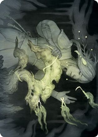 Careful Cultivation Art Card (ASNEO-021) - Art Series: Kamigawa: Neon Dynasty
