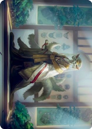Light-Paws, Emperor's Voice Art Card (ASNEO-023) - Art Series: Kamigawa: Neon Dynasty