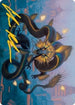 Ao, the Dawn Sky Art Card (25/81) (Gold-Stamped Signature) (ASNEO-025) - Art Series: Kamigawa: Neon Dynasty