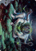 Myojin of Towering Might Art Card (ASNEO-034) - Art Series: Kamigawa: Neon Dynasty