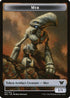 Myr // Pilot Double-Sided Token (NEC-11 // 1) - Commander: Kamigawa: Neon Dynasty