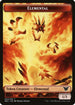 Elemental // Spirit (009) Double-Sided Token (NEC-4 // 9) - Commander: Kamigawa: Neon Dynasty
