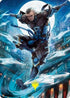 Kaito Shizuki Art Card (70/81) (Gold-Stamped Signature) (ASNEO-070) - Art Series: Kamigawa: Neon Dynasty