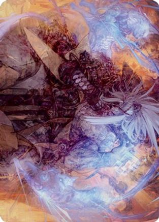 Satoru Umezawa Art Card (74/81) (ASNEO-074) - Art Series: Kamigawa: Neon Dynasty