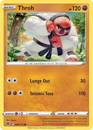 Throh (080/172) Reverse Holofoil [Brilliant Stars] - Common