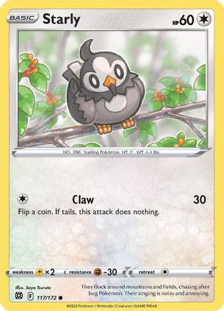 Starly (117/172) [Brilliant Stars] - Common