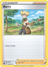 Barry (130/172) Reverse Holofoil [Brilliant Stars] - Uncommon