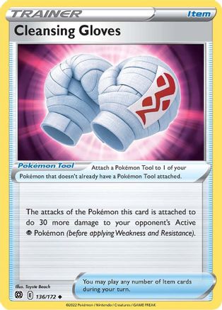 Cleansing Gloves (136/172) [Brilliant Stars] - Uncommon