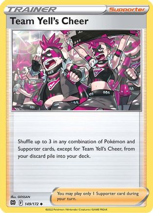 Team Yell's Cheer (149/172) [Brilliant Stars] - Uncommon