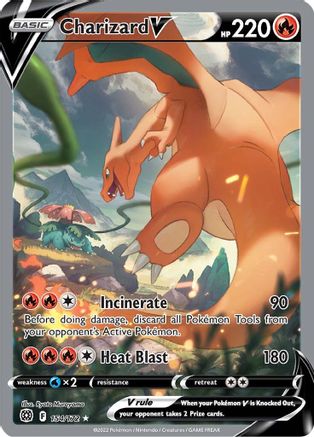 Charizard V (Alternate Full Art) (154/172) Holofoil [Brilliant Stars] - Ultra Rare