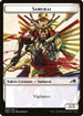 Samurai (003) // Rat Rogue (005) Double-sided Token (NEO-3 // 5) - Kamigawa: Neon Dynasty Foil