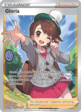Gloria (TG26/30) Holofoil [Brilliant Stars Trainer Gallery] - Ultra Rare