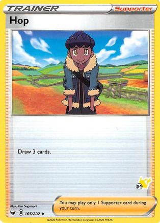 Hop (#54 Pikachu Stamped) (165/202) [Battle Academy 2022] - Promo