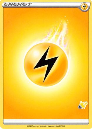 Lightning Energy (#10 Pikachu Stamped) [Battle Academy 2022] - Promo