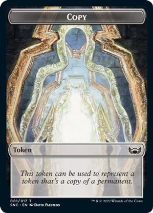 Copy Token (SNC-001) - Streets of New Capenna