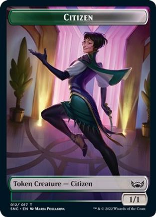 Citizen Token (SNC-012) - Streets of New Capenna