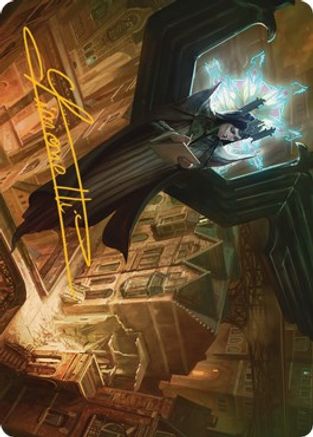 Angelic Sleuth Art Card (Gold-Stamped Signature) (ASSNC-048) - Art Series: Streets of New Capenna