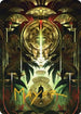 Jetmir's Garden Art Card (76/81) (Gold-Stamped Signature) (ASSNC-076) - Art Series: Streets of New Capenna