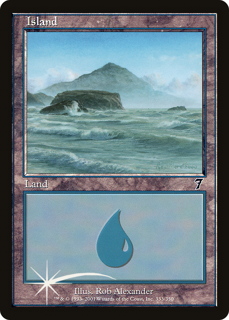Island (333) (7ED-333) - 7th Edition