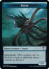 Squid // Treasure (013) Double-Sided Token (NCC-12 // 13) - Commander: Streets of New Capenna