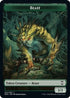 Beast // Saproling Double-Sided Token (NCC-21 // 28) - Commander: Streets of New Capenna