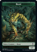 Beast // Saproling Double-Sided Token (NCC-21 // 28) - Commander: Streets of New Capenna