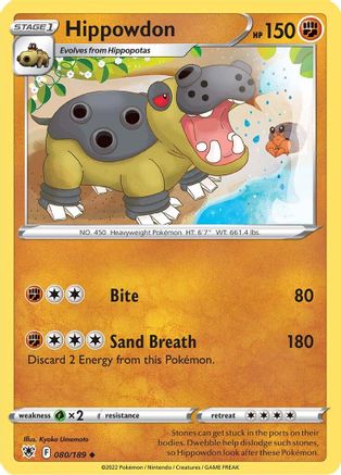 Hippowdon (080/189) [Astral Radiance] - Uncommon