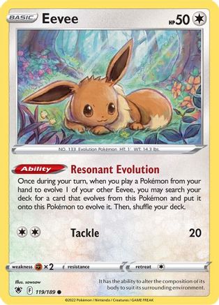 Eevee (119/189) [Astral Radiance] - Common