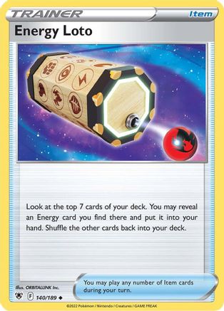 Energy Loto (140/189) [Astral Radiance] - Uncommon
