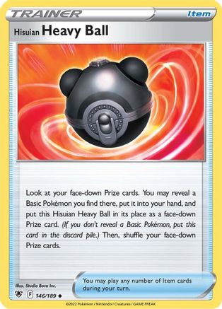 Hisuian Heavy Ball (146/189) [Astral Radiance] - Uncommon