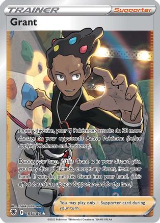 Grant (Full Art) (185/189) Holofoil [Astral Radiance] - Ultra Rare