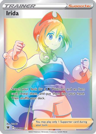 Irida (Secret) (204/189) Holofoil [Astral Radiance] - Secret Rare