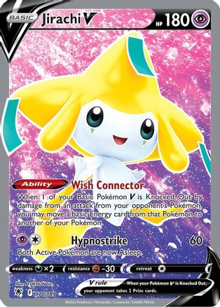 Jirachi V (Full Art) (170/189) Holofoil [Astral Radiance] - Ultra Rare