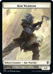 Kor Warrior // Wizard Double-Sided Token (CLB-27 // 30) - Commander Legends: Battle for Baldur's Gate