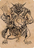 Thrakkus the Butcher Art Card (ASCLB-077) - Art Series: Commander Legends: Battle for Baldur's Gate