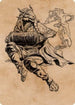 Korlessa, Scale Singer Art Card (ASCLB-068) - Art Series: Commander Legends: Battle for Baldur's Gate