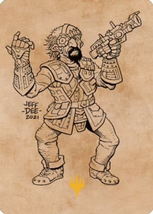 Jan Jansen, Chaos Crafter Art Card (Gold-Stamped) (ASCLB-066) - Art Series: Commander Legends: Battle for Baldur's Gate