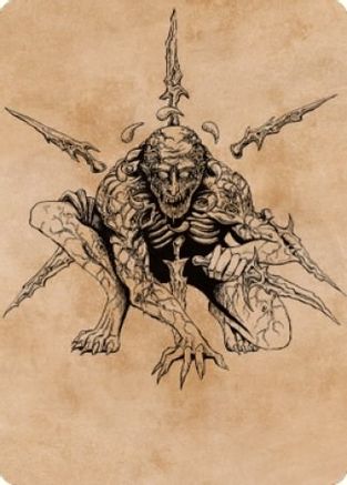 Bhaal, Lord of Murder Art Card (ASCLB-063) - Art Series: Commander Legends: Battle for Baldur's Gate