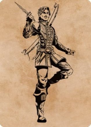 Astarion, the Decadent Art Card (ASCLB-062) - Art Series: Commander Legends: Battle for Baldur's Gate
