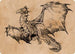 Ancient Bronze Dragon Art Card (58/81) (ASCLB-058) - Art Series: Commander Legends: Battle for Baldur's Gate