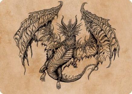 Ganax, Astral Hunter Art Card (ASCLB-053) - Art Series: Commander Legends: Battle for Baldur's Gate