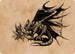 Ancient Copper Dragon Art Card (52/81) (ASCLB-052) - Art Series: Commander Legends: Battle for Baldur's Gate