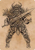 Sarevok, Deathbringer Art Card (ASCLB-050) - Art Series: Commander Legends: Battle for Baldur's Gate